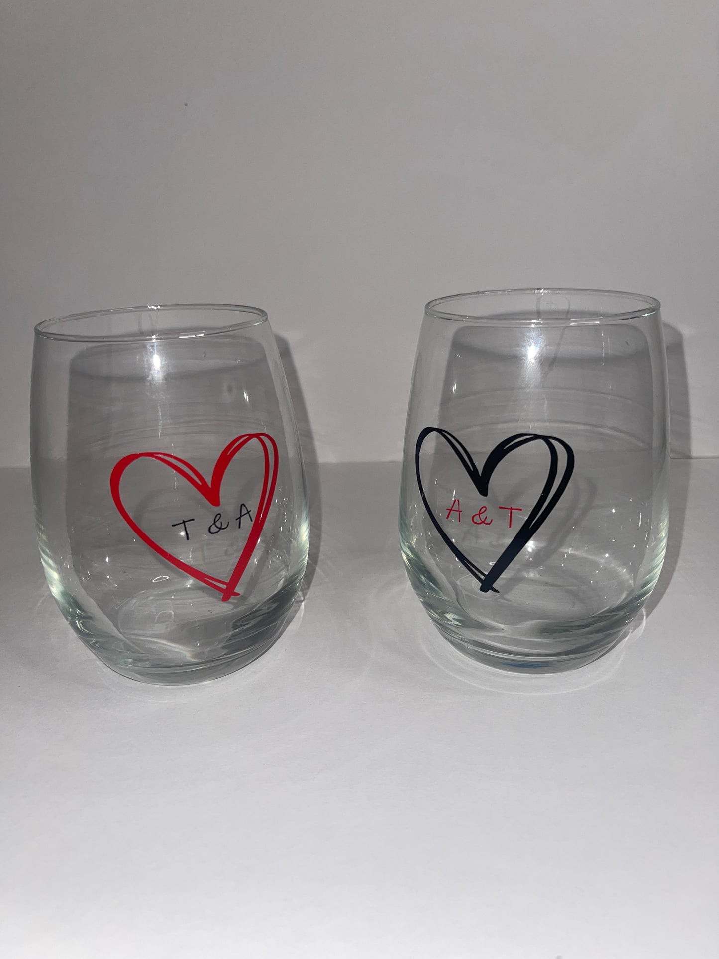 Love Birds Wine Glass Set